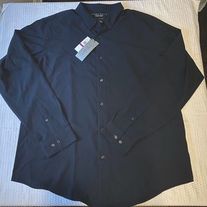 Mens Perry’s Ellis motion slim fit shirt